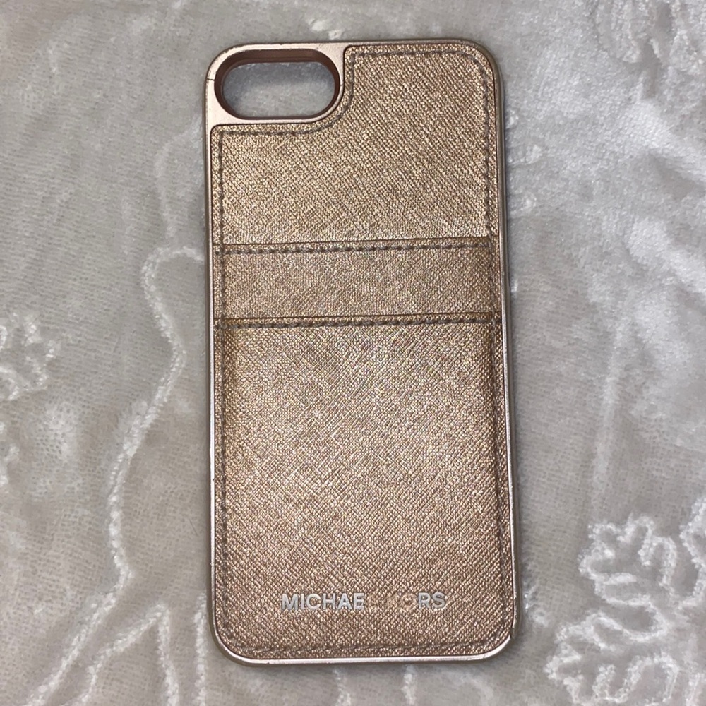 MK card holding IPhone 5C case